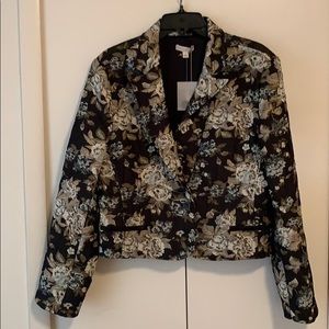 Floral Suit Jacket